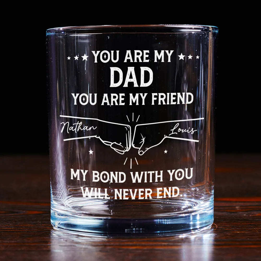 You Are My Brother Whiskey Glass – A Heartfelt Gift to Celebrate Unbreakable Bond and Lifelong Friendship