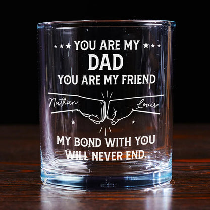You Are My Brother Whiskey Glass – A Heartfelt Gift to Celebrate Unbreakable Bond and Lifelong Friendship