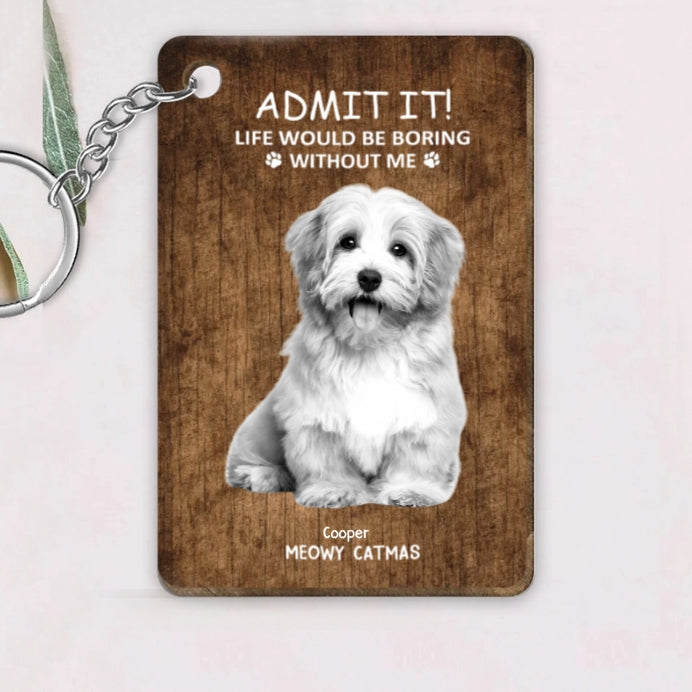 Personalized Christmas Glass Cup - Funny Pet - Themed Gift Cup