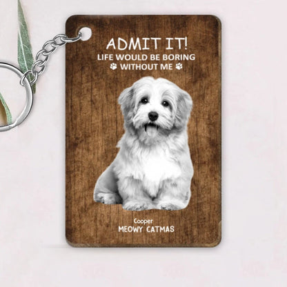 Personalized Christmas Glass Cup - Funny Pet - Themed Gift Cup