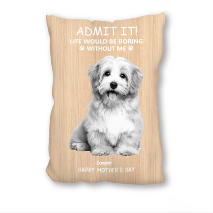 Personalized Glass Whiskey Cup – Mother’s Day Special Gift for Pet Lovers